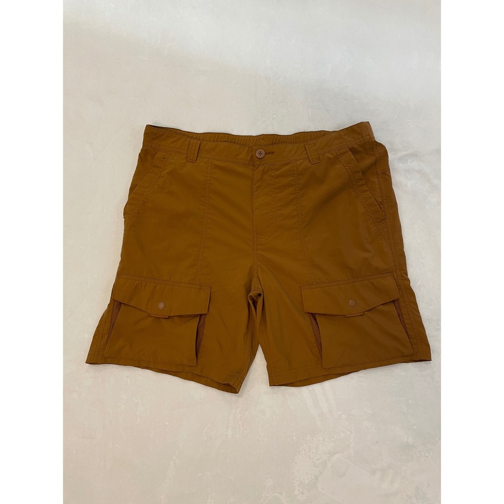 REI Co-op Mens Cargo Shorts Size‎ 38 Brown Outdoor Adventure Casual Utility